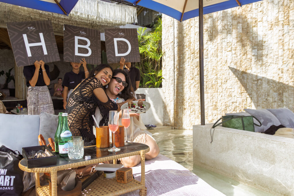 celebrating birthday in bali