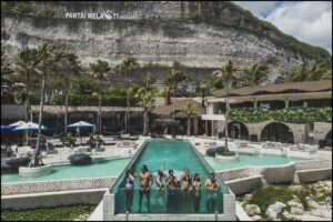 best beach club in melasti