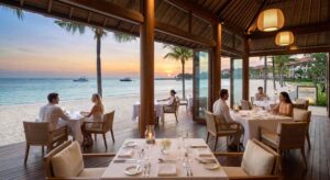 beachfront restaurant nusa dua