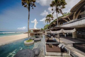 luxury beach club tropical temptation