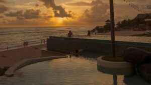 sunset tropical temptation beach club