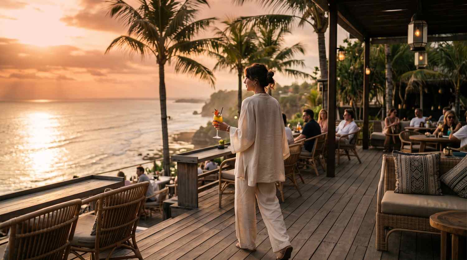 best sunset bars in bali