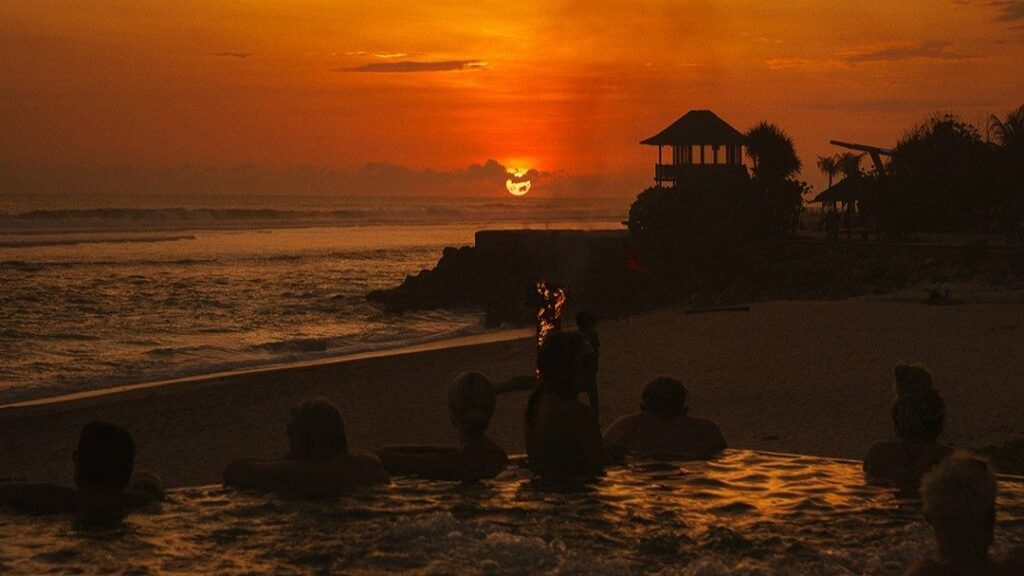 best sunset beach club bali