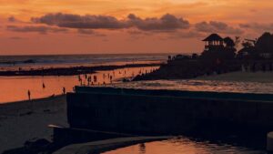 best sunset beach club bali in south
